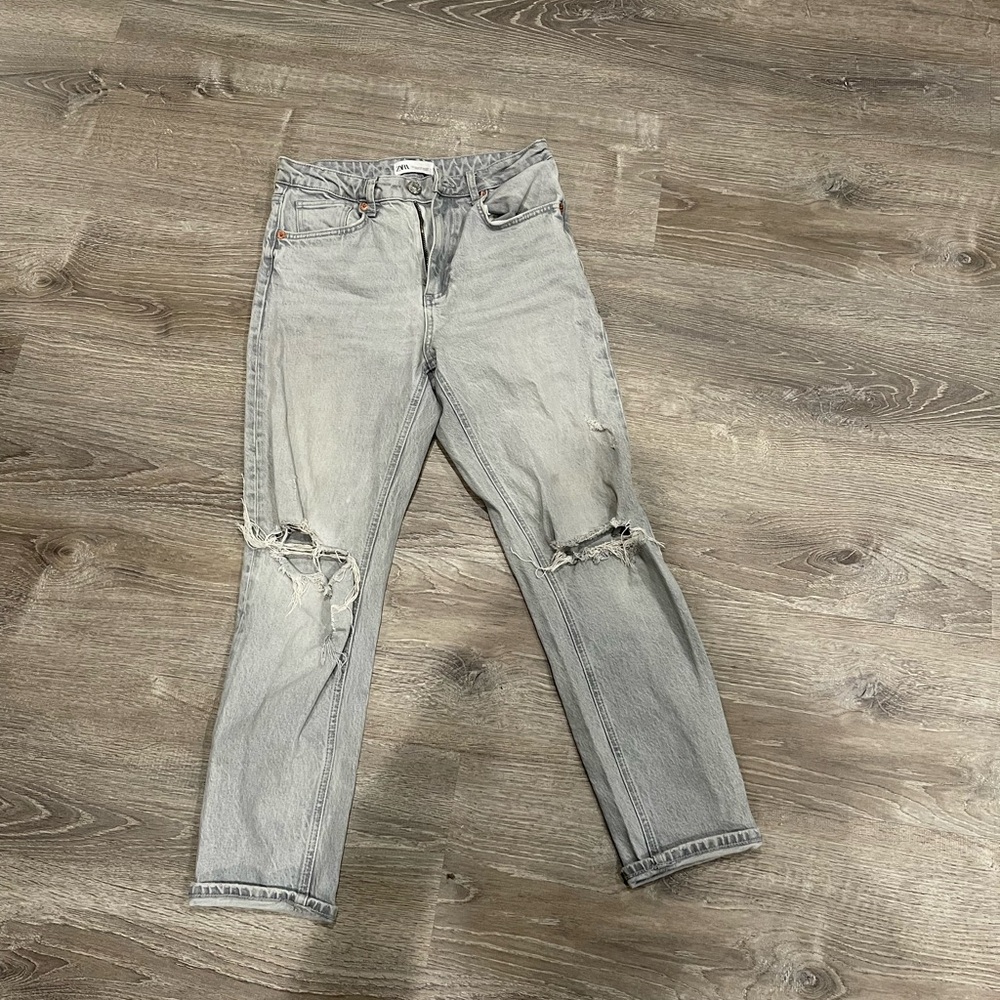 Zara straight leg jeans